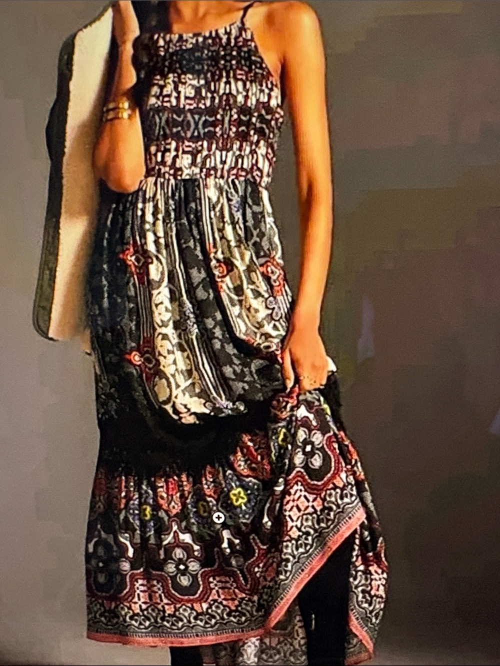 ANTHROPOLOGIE MAXI DREESS